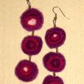 Guduma3 - Earrings - felting