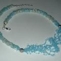 Blue necklace - Necklace - beadwork