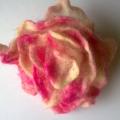 Felted flower - brooch - Brooches - felting