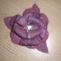 The scent of oils - Brooches - felting