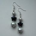 Earrings " White Nights " - Earrings - beadwork