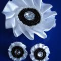 Brooch earrings + - Kits - beadwork