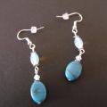 Cloud - Earrings - beadwork