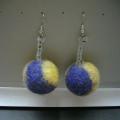 Just. - Earrings - felting