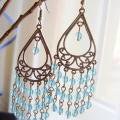 gypsy :) - Earrings - beadwork