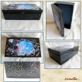 A large box " Extraordinary " - Decoupage - making