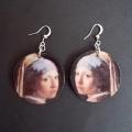 Da Vinci girl - Earrings - beadwork