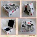 BOXES " Dalmatians " - Decoupage - making