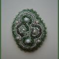 Fresh greenery - Brooches - making