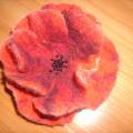 Poppy - Flowers - felting