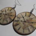 Decoupage earrings 246 - Decoupage - making