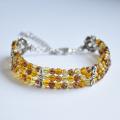 Glass bracelet - Bracelets - beadwork
