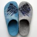 Fishes - Shoes & slippers - felting