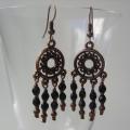 Earrings " Royal 1 " - Earrings - beadwork