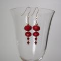 Raudi earrings - Earrings - beadwork