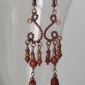 simple but charming - Earrings - beadwork