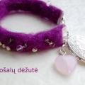 For lovers always close .. - Bracelets - felting