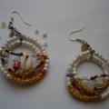 Indian Summer (Indian Summer) - Earrings - beadwork