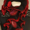 Wool scarf - Scarves & shawls - felting