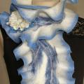 Wool scarf - Scarves & shawls - felting