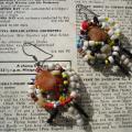 Twilight (The Sunset) - Earrings - beadwork