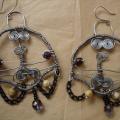 Ringing - Earrings - beadwork