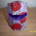 Poppies - Decoupage - making