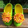 slippers - Shoes & slippers - felting