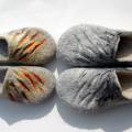 Bucinukas. Again and again .. - Shoes & slippers - felting