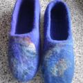 Oh. blue - Shoes & slippers - felting