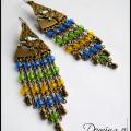 No. 303 - Earrings - beadwork