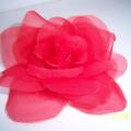 Red flower - Accessory - making