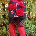 Romantic red Set - Kits - felting