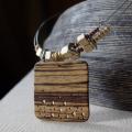 Striped zebra tale - Necklace - Neck pendants - beadwork