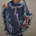 Elena - Wraps & cloaks - felting