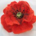 Poppy - Flowers - felting