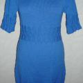 ryski blue dress with trump.rankovem - Dresses - knitwork