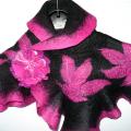 warm kaklinukas - Wraps & cloaks - felting