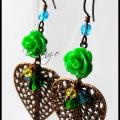 Earrings No.315 - Earrings - beadwork