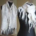 White holes - Wraps & cloaks - felting