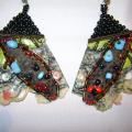 Earrings - Earrings - beadwork