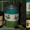 Salt container - Needlework - sewing