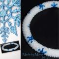 Snowflakes - Bracelets - beadwork